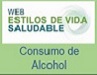Página web de estilos de vida saludable. Consumo de alcohol