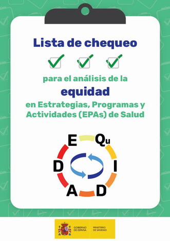 Lista de chequeo para el análisis de la equidad en EPAs