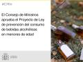 11/03/2025 - El Consejo de Ministros aprueba el Proyecto de Ley de prevención del consumo de bebidas alcohólicas en menores de edad