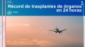 19/04/2024 - España logra un nuevo récord: 48 trasplantes de órganos en 24 horas